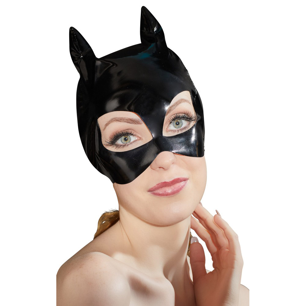 Billede af Black Level Lak Maske med Katteøre