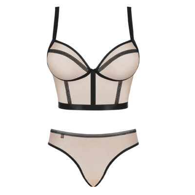 Obsessive Nudelia Top og Trusse Nude