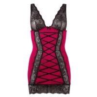 Cottelli chemise rød og sort